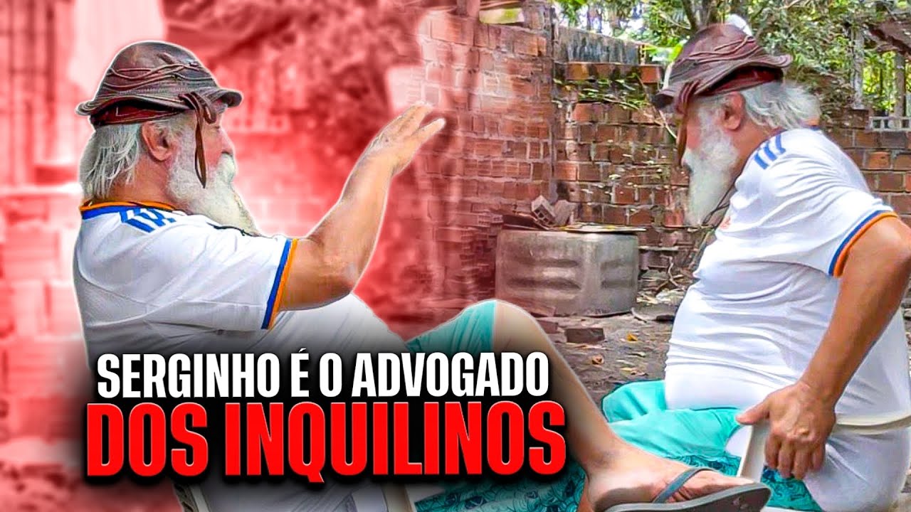 LUIZ DO SOM NÃO ACREDITOU QUE SERGINHO É O ADVOGADO DOS INQUILINOS | LUIZ DO SOM 