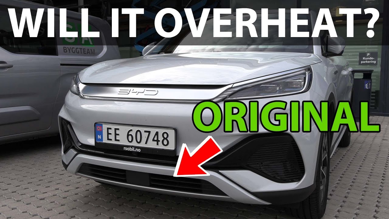 BYD Atto 3 battery overheating test without LED bar