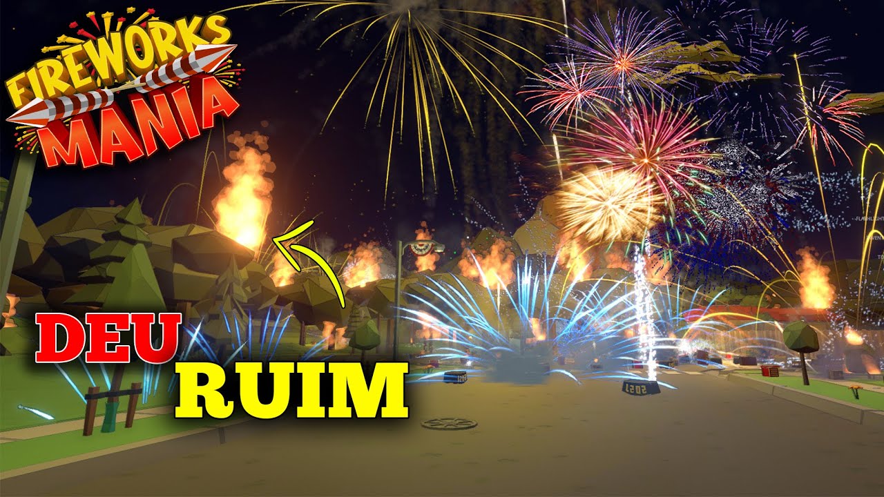 COLOQUEI FOGO na CIDADE com FOGOS de ARTIFICIO! Fireworks Mania