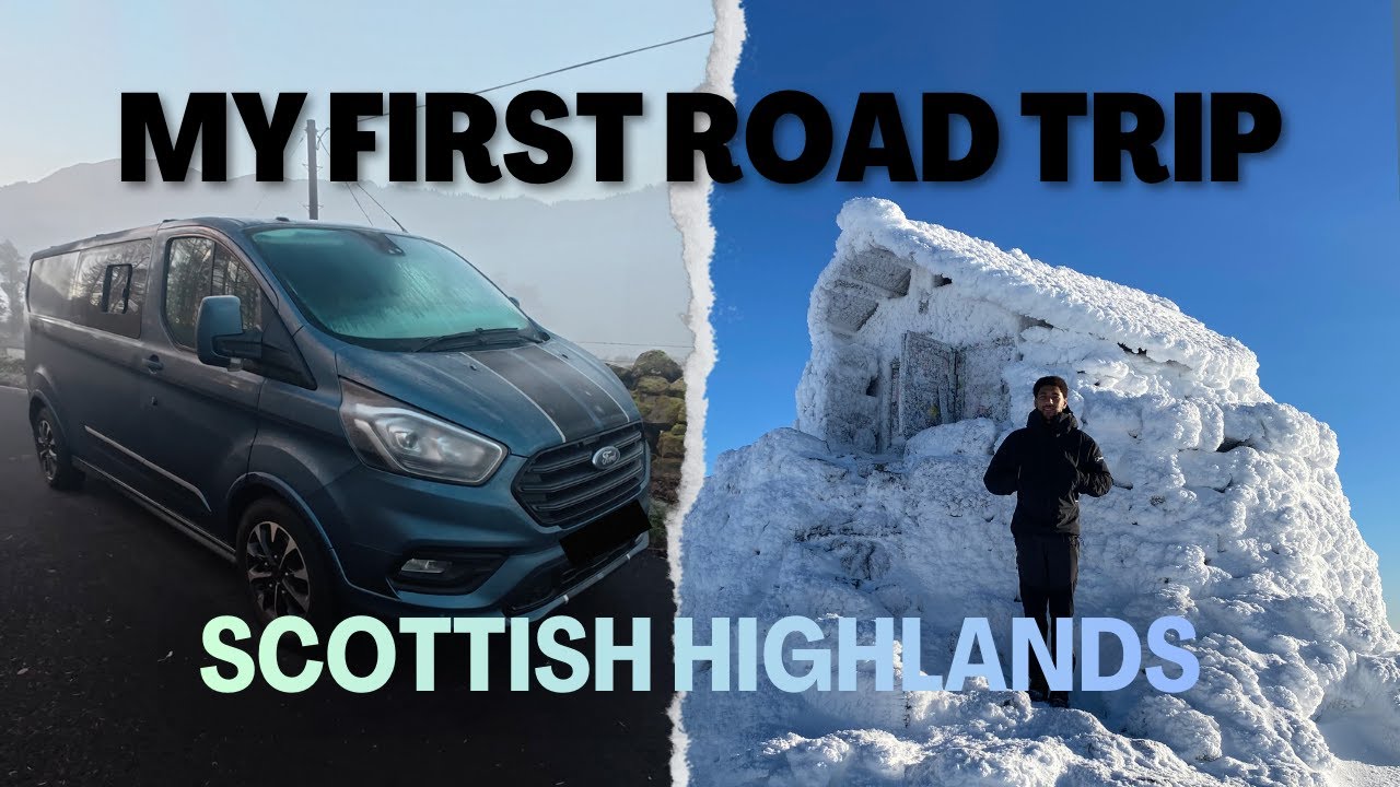 First Road Trip In My Self Converted Campervan🚌 | Scottish Highlands🏴󠁧󠁢󠁳󠁣󠁴󠁿
