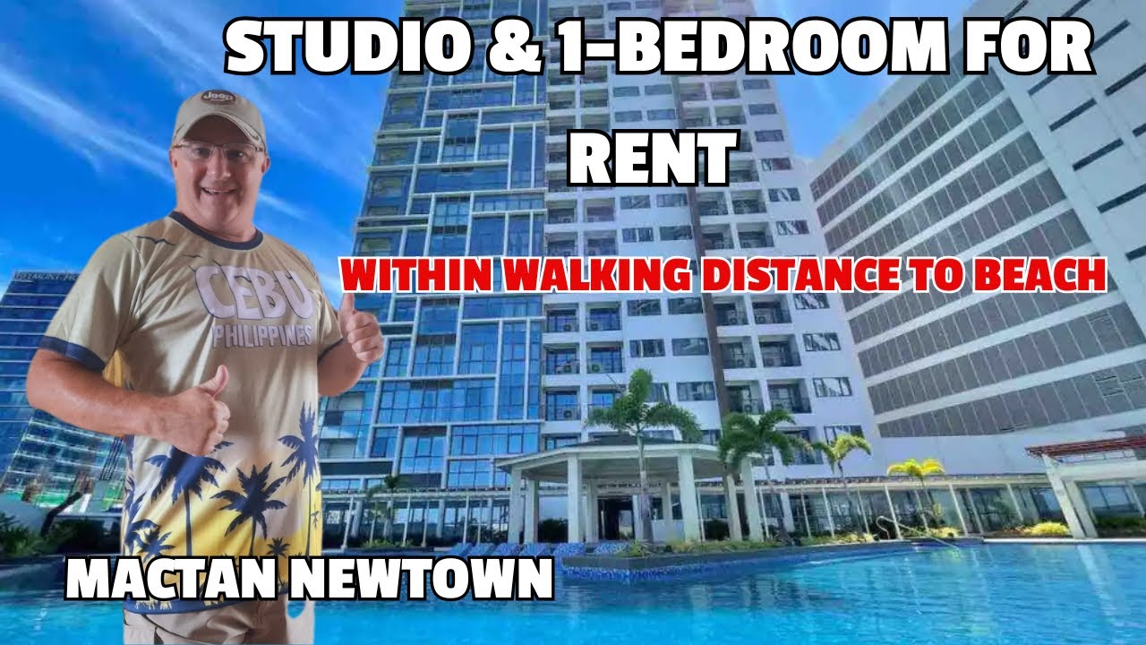 Studio & 1-bedroom units for Rent near Cebu City - Beach Within Walking Distance!