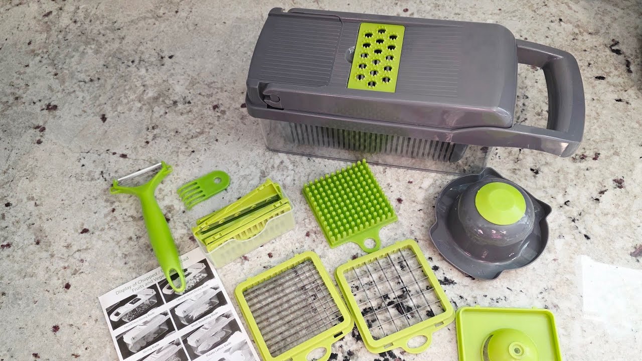 Kitchen Game Changer! 🔪 14-in-1 Food Chopper Unboxing and Review! 