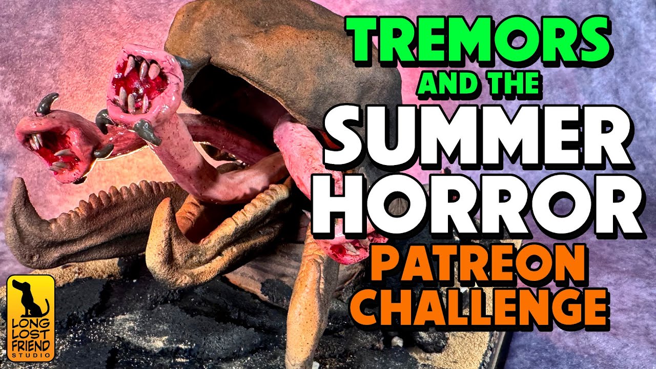 Summer Horror: Tremors Diorama & Patreon Challenge