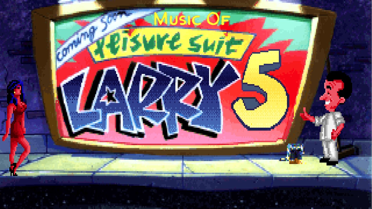 Let's Play Sierra Games - Music - Leisure Suit Larry 5 MT Music to MP3 (Proper)