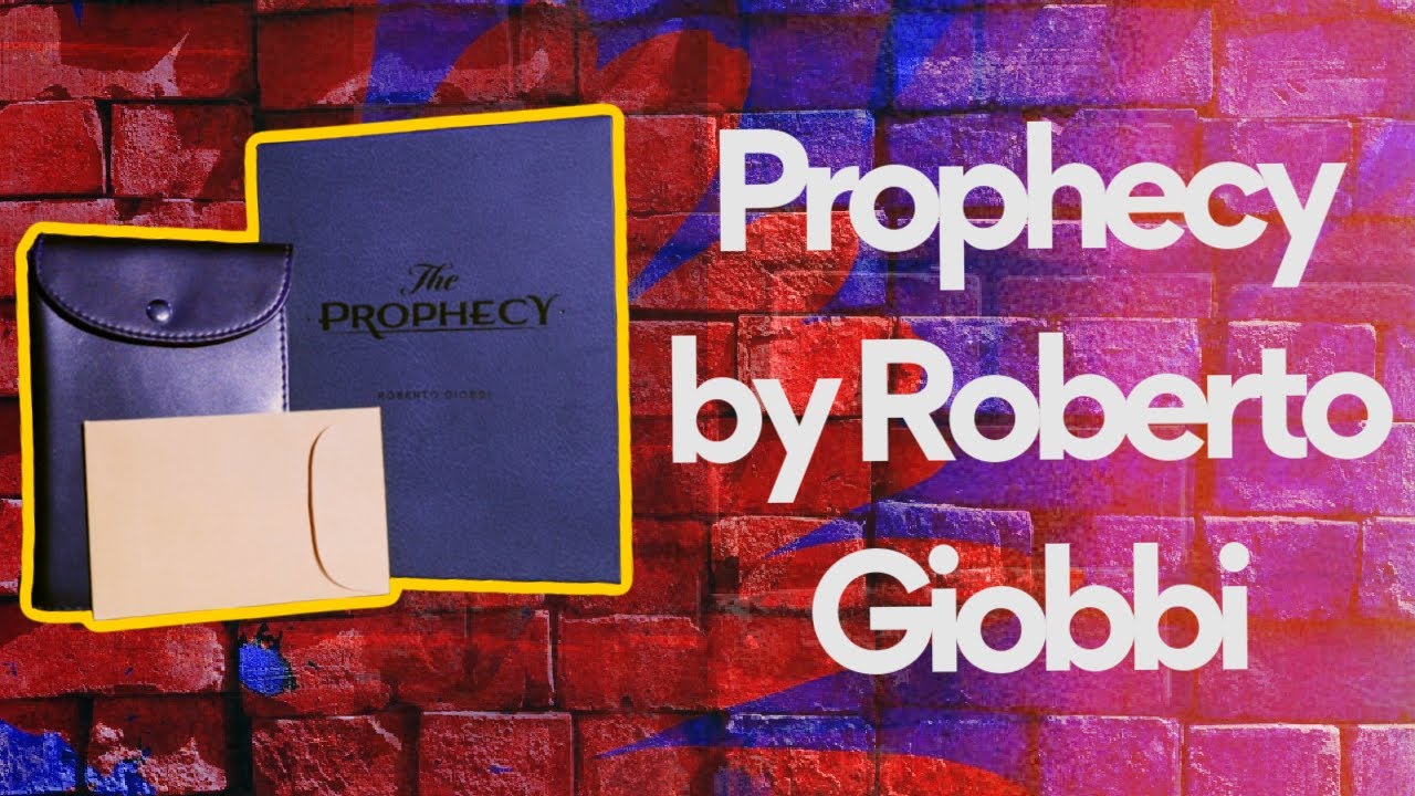 Unboxing Prophecy by Roberto Giobbi // A great closer for close-up, parlor, or stage magic!