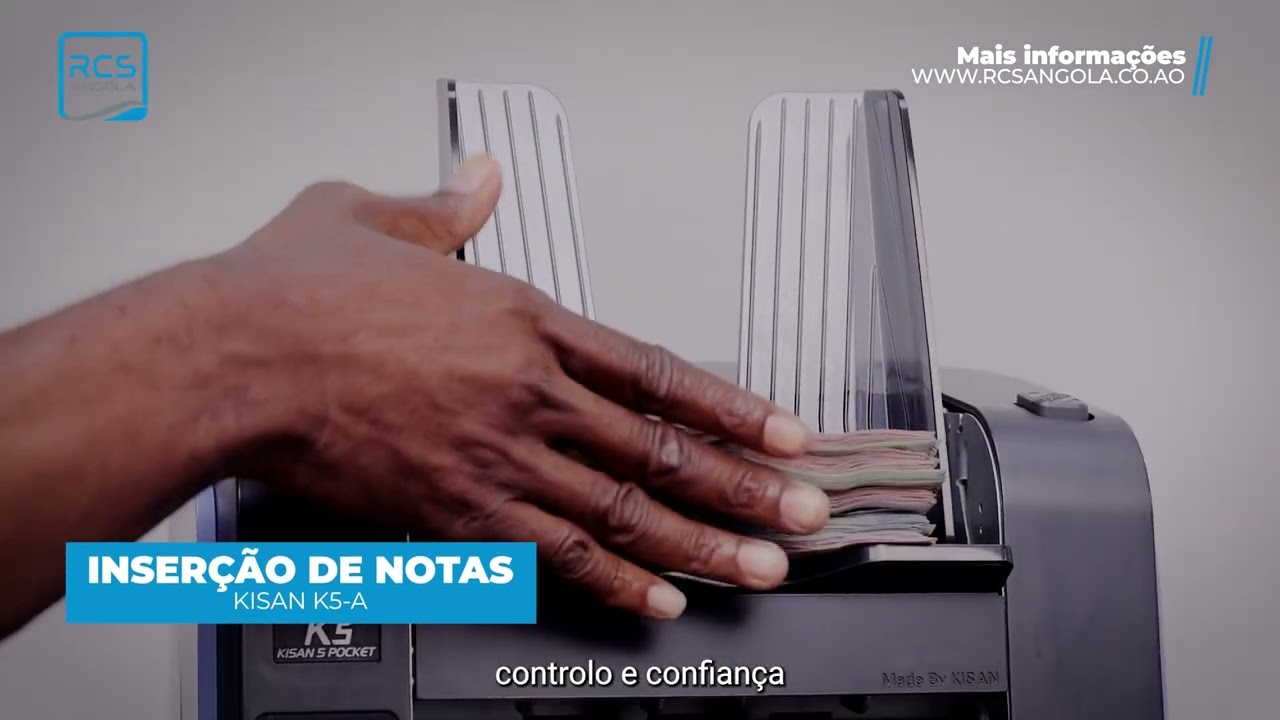 Eficiência e Segurança na Contagem de Numerário | Soluções Profissionais RCS Angola