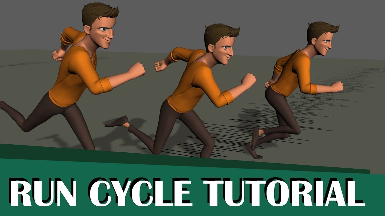 Run Cycle Tutorial (Maya 2019)