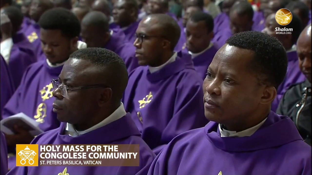 Holy Mass | Pope Francis | Congolese Community