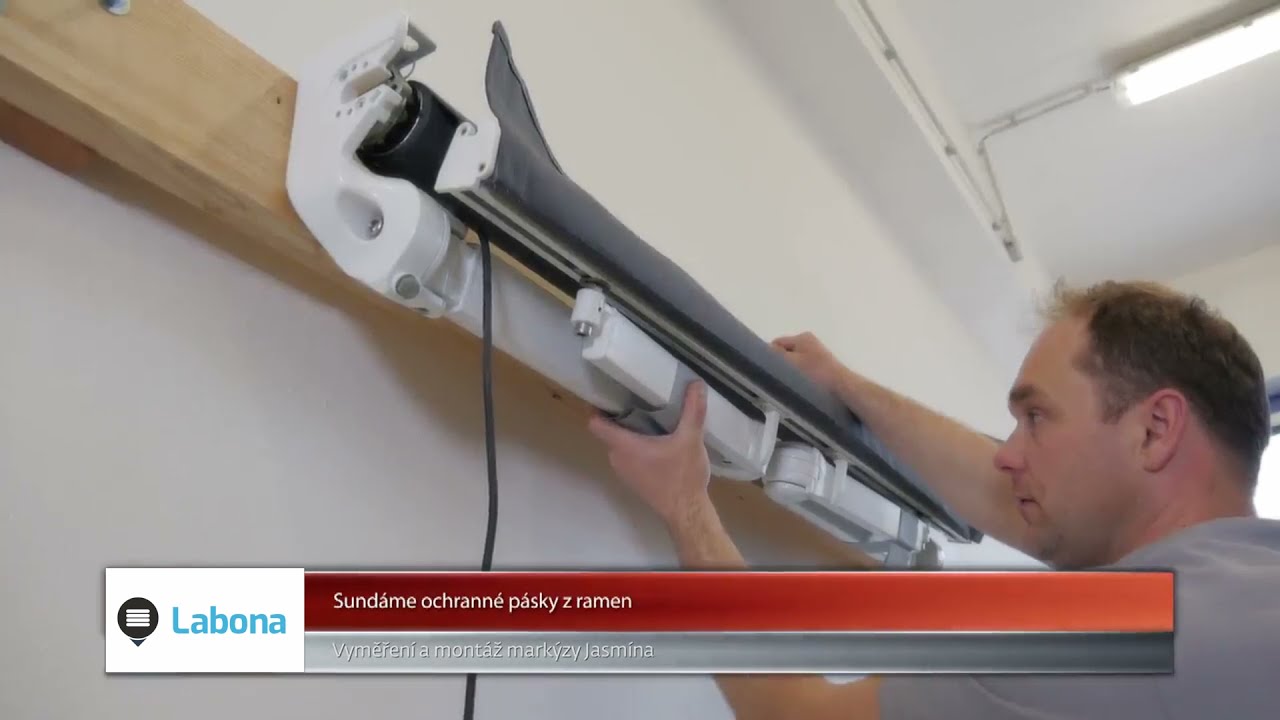 Návod na montáž markýzy Jasmína