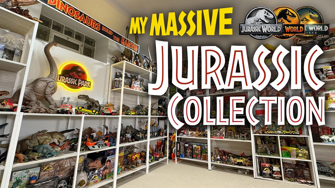 My Massive Jurassic Collection ROOM TOUR — Rare Toys & Vintage Collectibles! / CollectJurassic.com