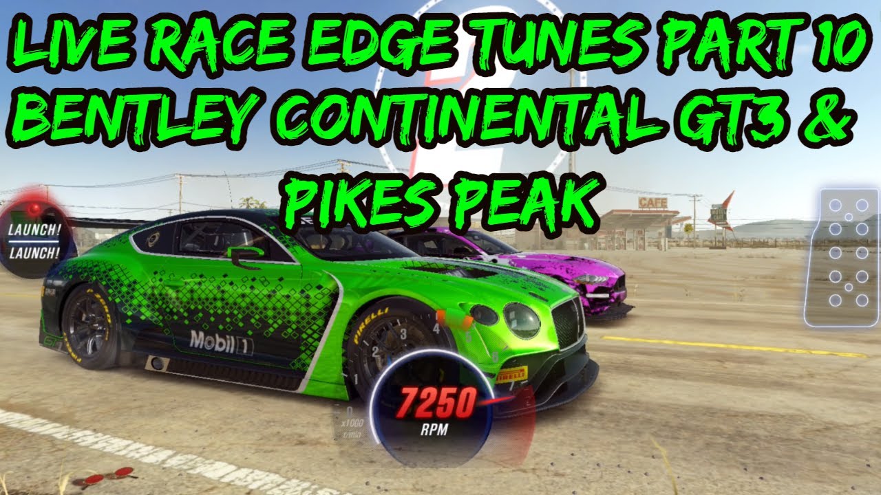 CSR2 | Win Every Live Race | Bentley Continental GT3 & Pikes Peak | Edge Tune (+1330 RP)