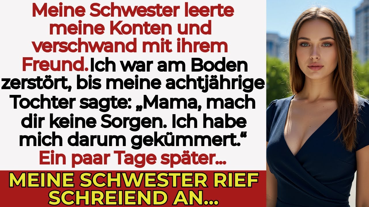 Meine Schwester stahl mir $155.000 und floh mit ihrem Freund. Mein Herz war gebrochen, bis…