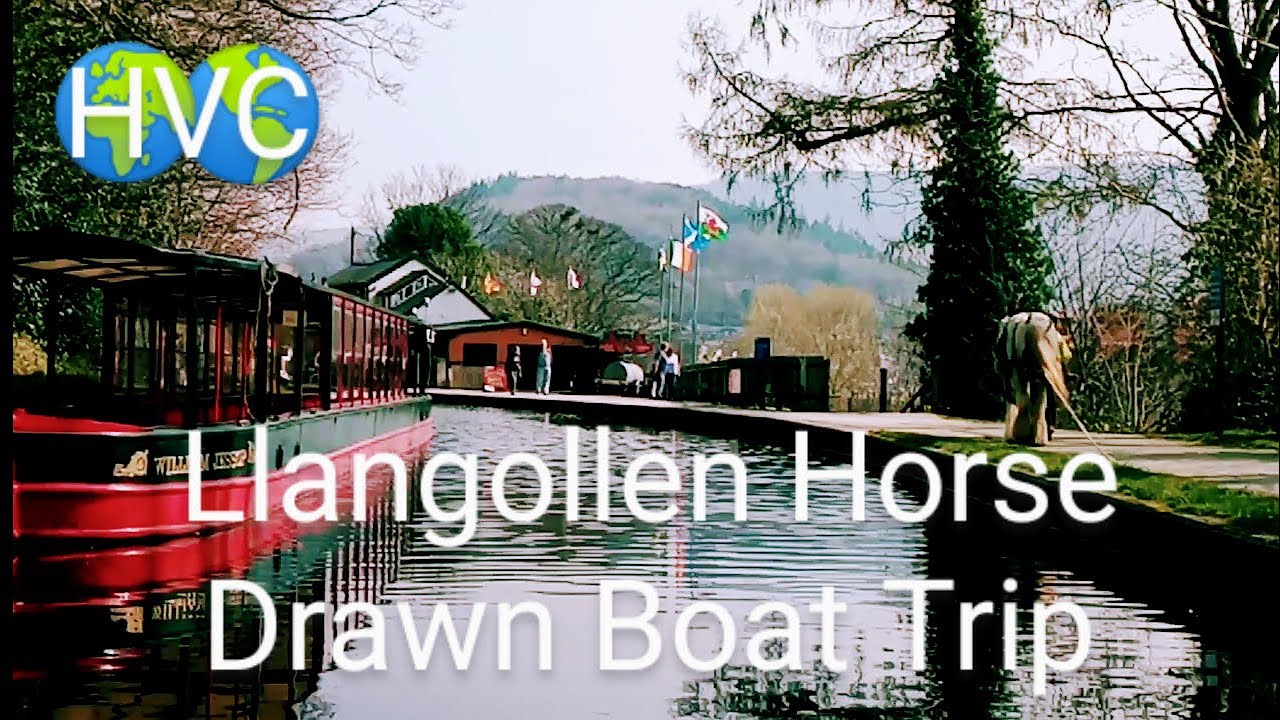 Experience a Llangollen Horse Drawn Canal Boat Trip