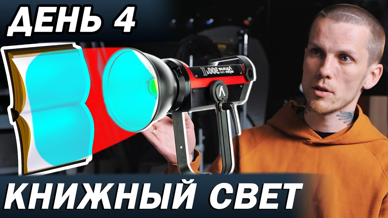 ДЕНЬ 4. КНИЖНЫЙ СВЕТ - ЧТО ЭТО? ИМИТАЦИЯ СВЕТА ИЗ ОКНА