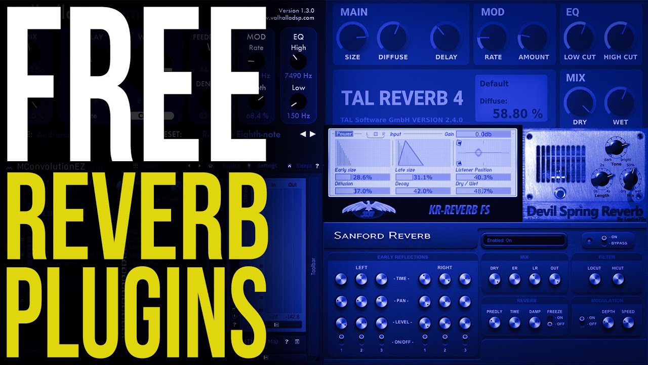 The Best Free Reverb VST Plugins