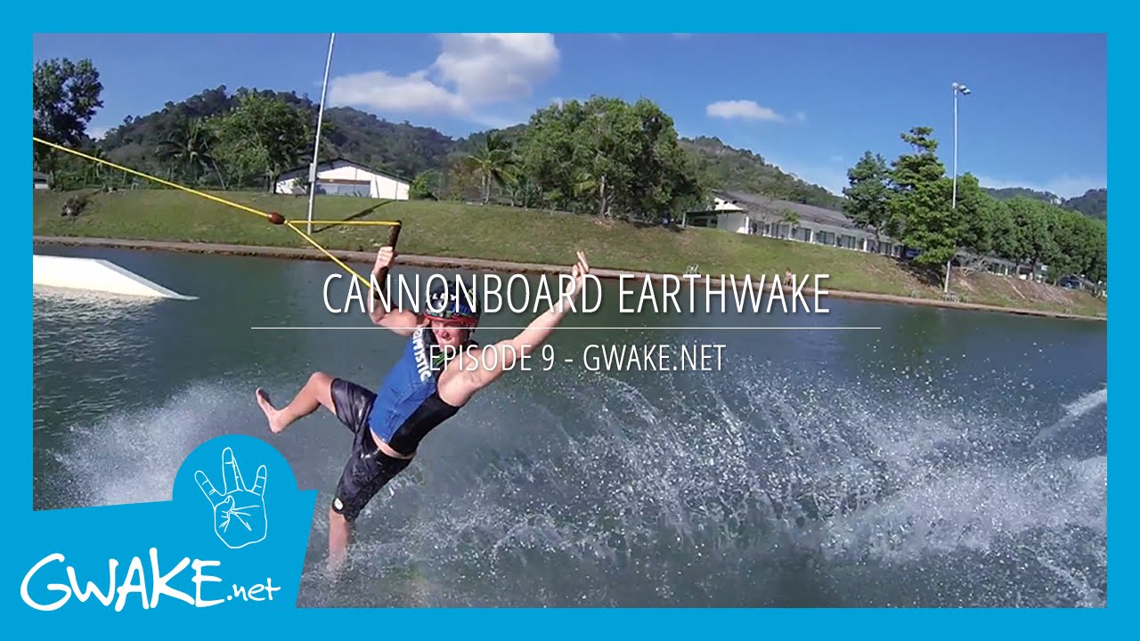 #9 - Cannonboard Earthwake - Cable Wakeboarding Tricks