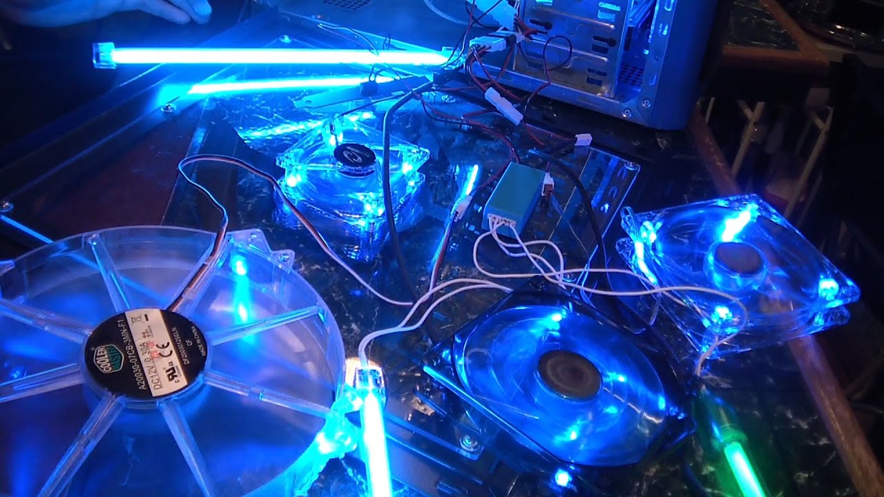 Computer Case Lightning Guide/LED, Cathode, Liquid Neon (Logisys)