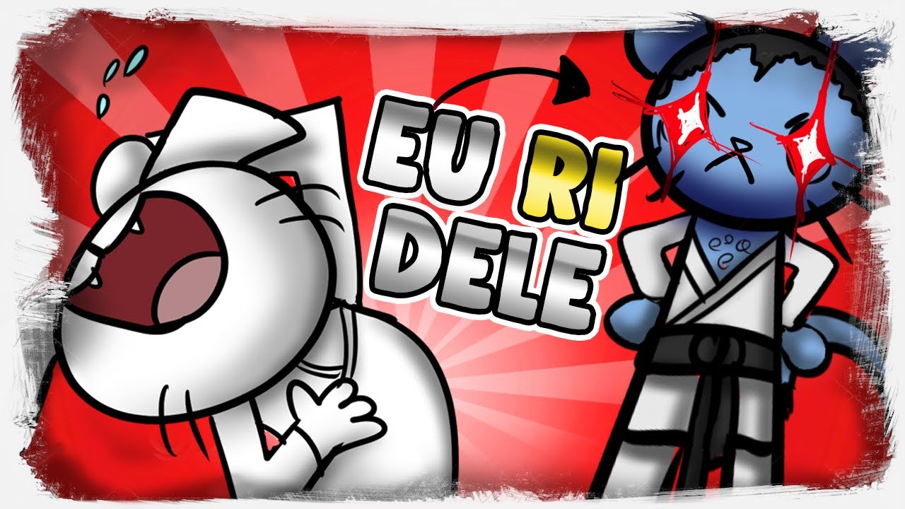 Eu dei risada de um faixa preta (História Animada)