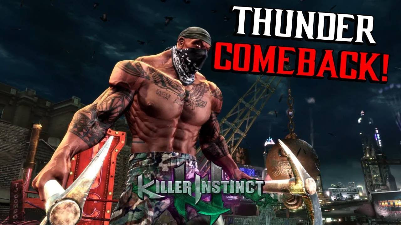INSANE HYPE COMEBACK! - Killer Instinct: Thunder Gameplay
