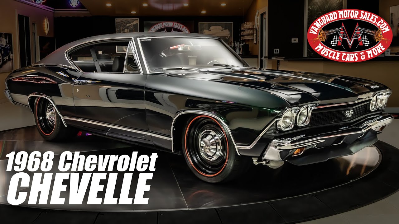 Продается отреставрированный Chevrolet Chevelle SS 1968 года выпуска, Vanguard Motor Sales #0444
