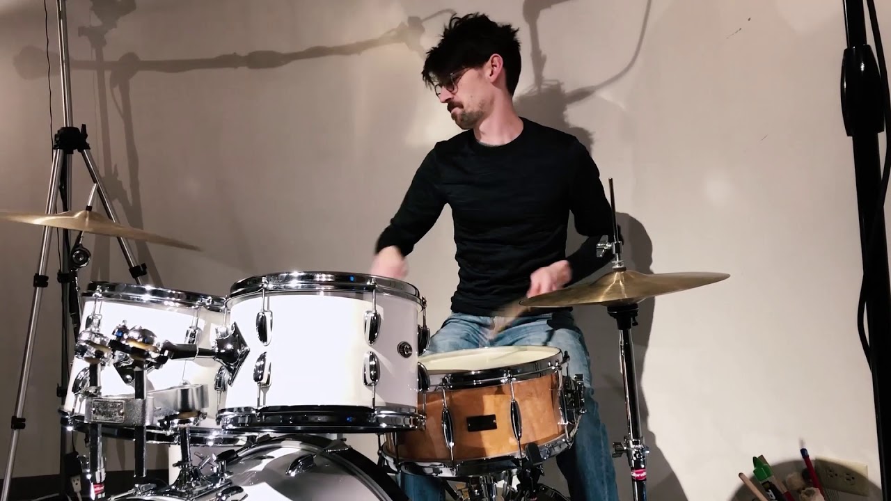 Steve Maxwell Vintage Drums - SLINGERLAND!! 22/12/13/16 Beautiful White Kit, Screams late Seventies!
