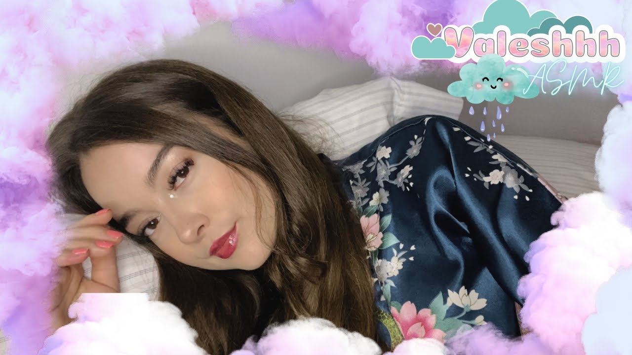 ASMR en Español 💜 Tu esposa te ayuda a dormir en una noche lluviosa 🌧