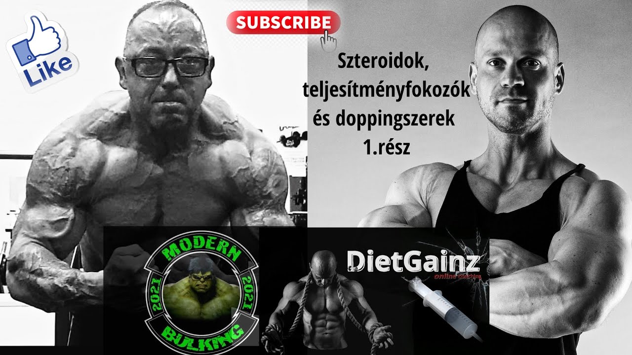 DietGainz-Modern Bulking Podcast   Szteroidok, teljes&iacute;tm&eacute;nyfokoz&oacute;k &eacute;s doppingszerek  1.r&eacute;sz