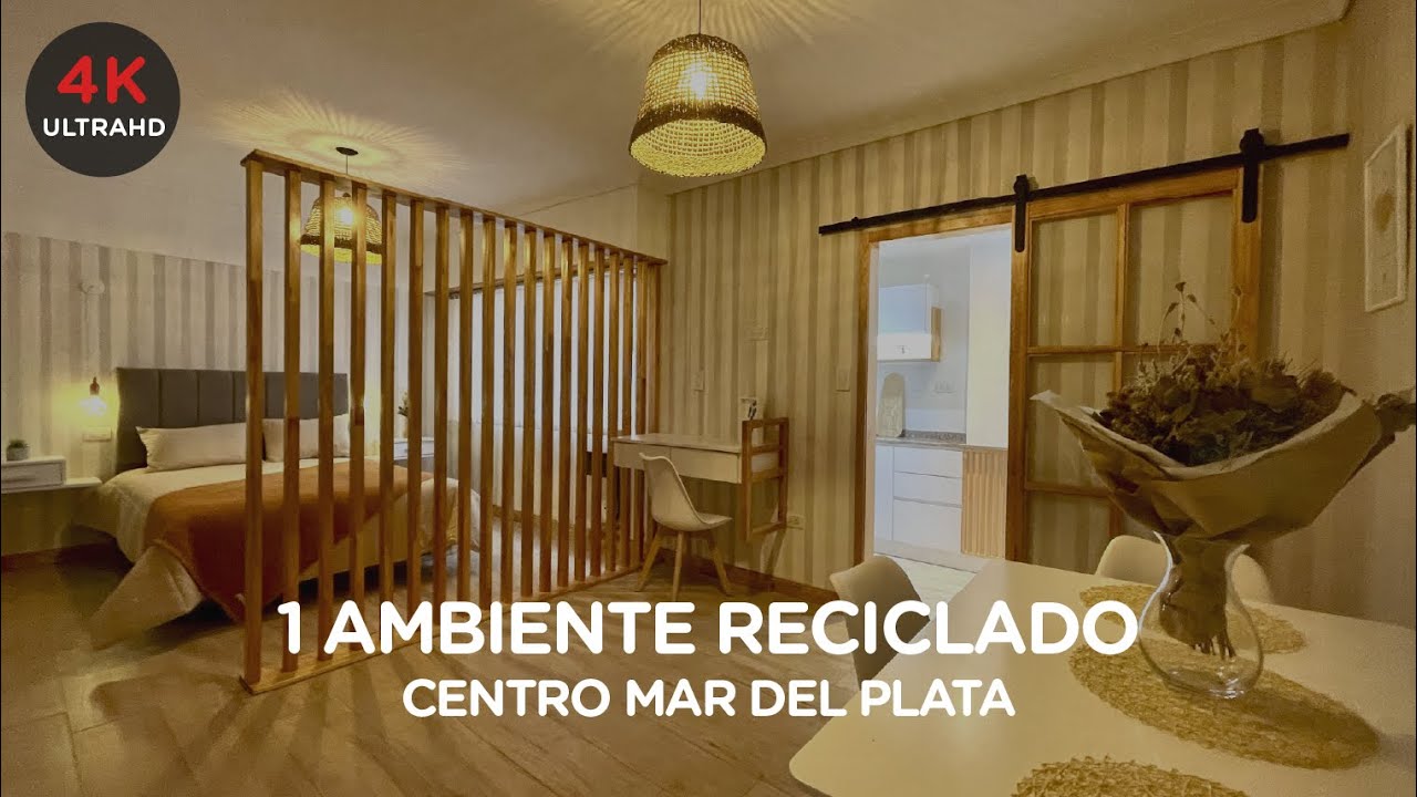 RESERVADO Departamento 1 ambiente totalmente reciclado - Centro Mar Del Plata #5099029