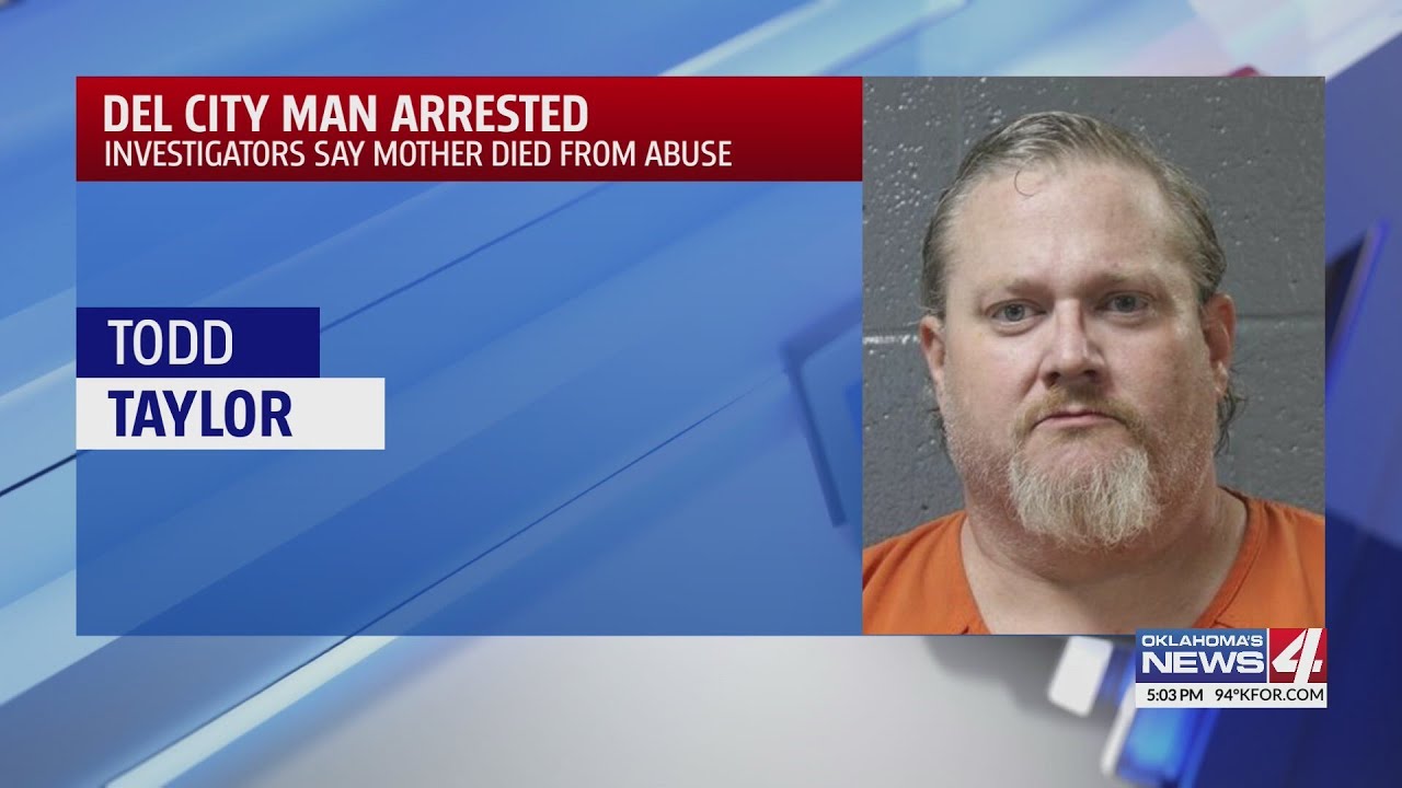 Son arrested for elderly abuse and neglect of mother