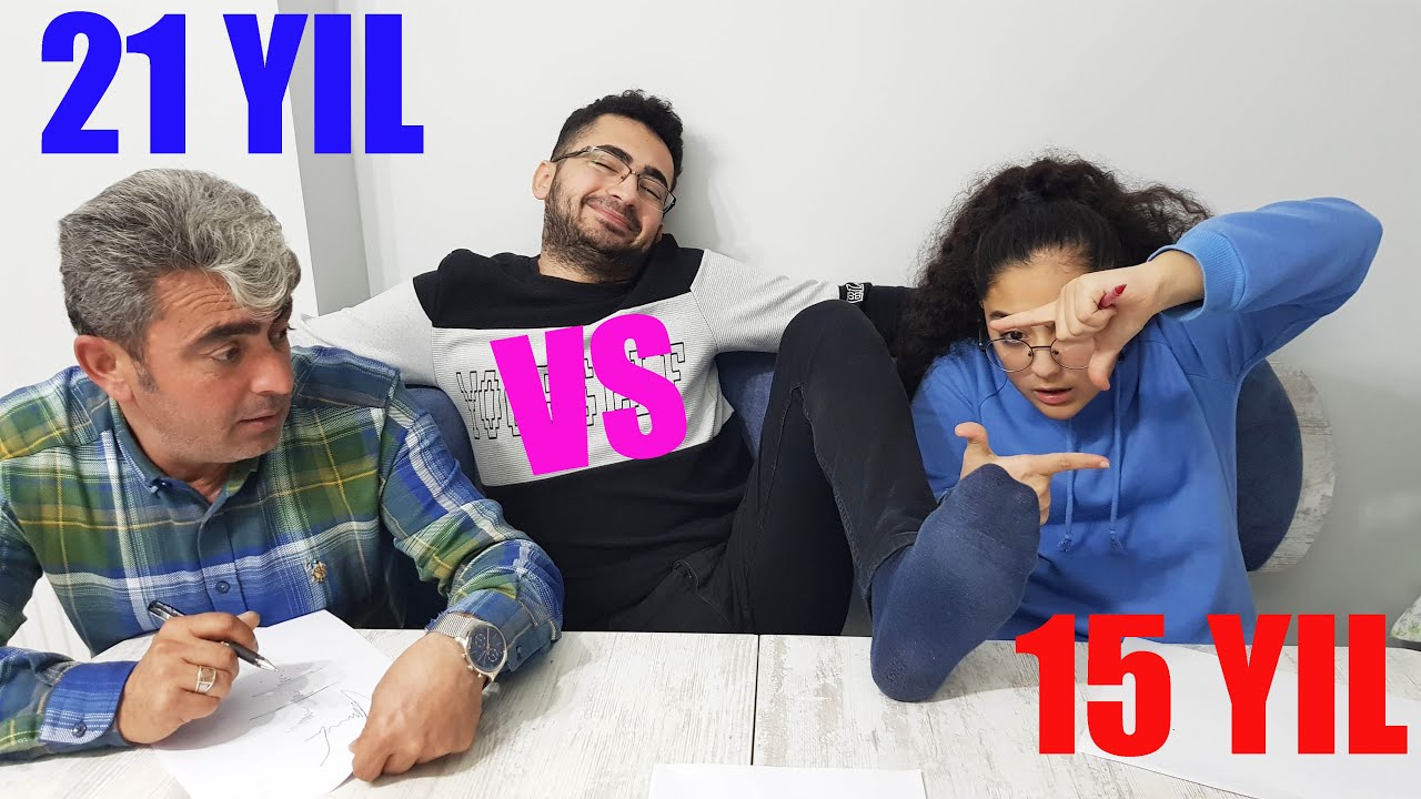 21 YILLIK BABAM VS 15 YILLIK KIZ KARDEŞİM !! HANGİSİ BENİ DAHA İYİ TANIYOR ? BÜYÜK KAPIŞMA