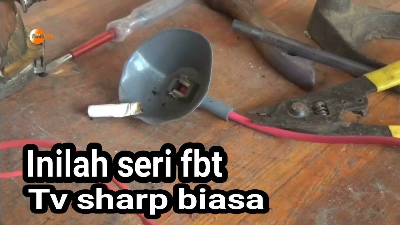 flyback tv sharp 21inch biasa ,ini no serinya
