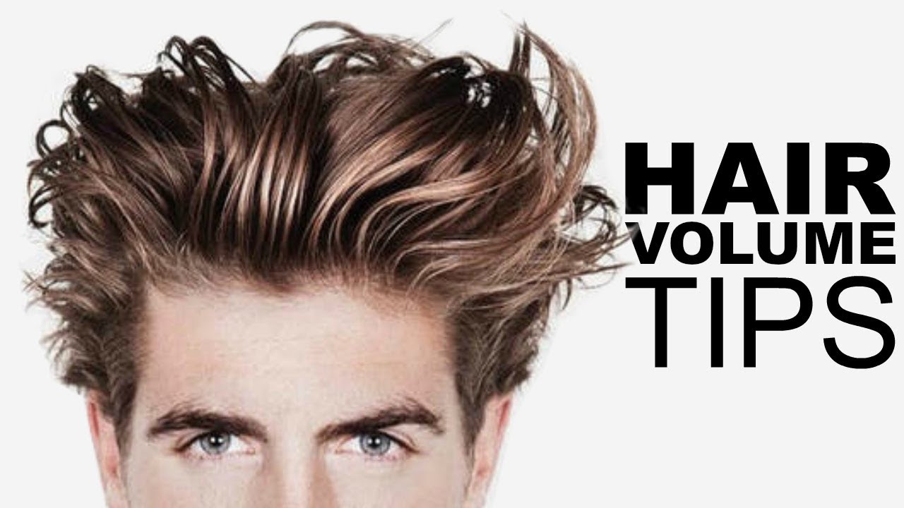 HOW TO ADD HAIR VOLUME | HAIR VOLUME TIPS FOR MEN | Men's Hair
