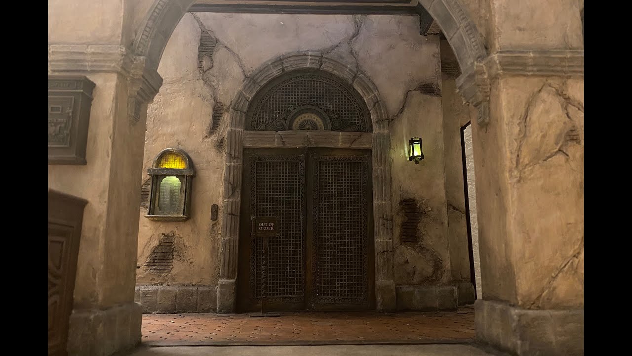 Tower of Terror Scale Model | Lobby Elevator