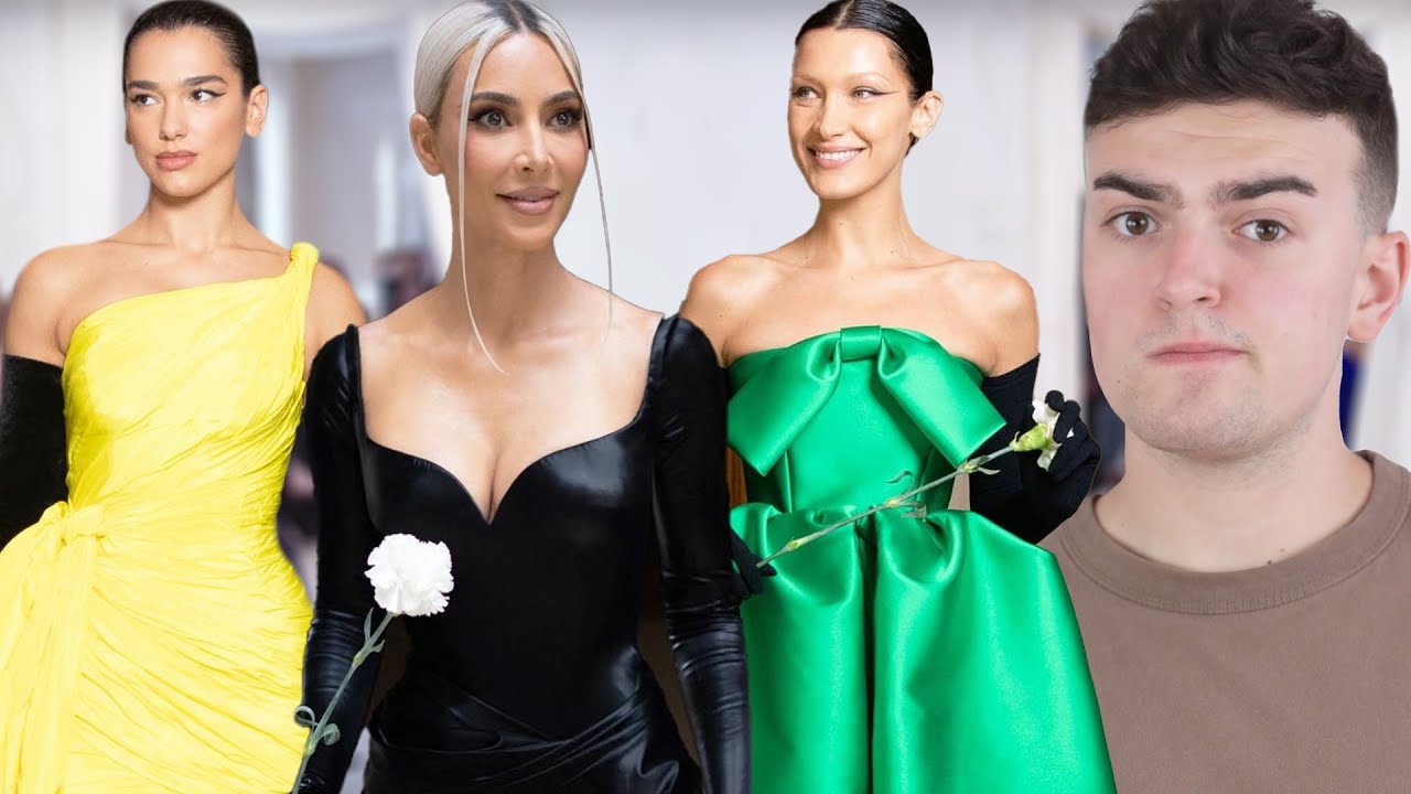 Вот почему Ким Кардашьян и Дуа Липа прошлись по показу Balenciaga Haute Couture