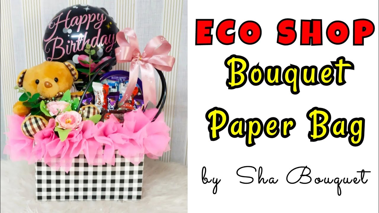 ECO-SHOP II cara mudah buat gift dengan paper bag dari kedai ECO RM2.40  sesuai untuk Kanak- kanak