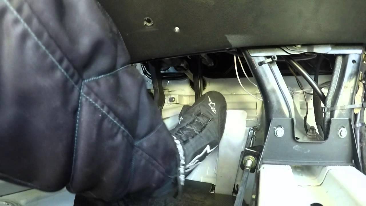 Porsche GT3R: Chuckwalla Pedal Cam