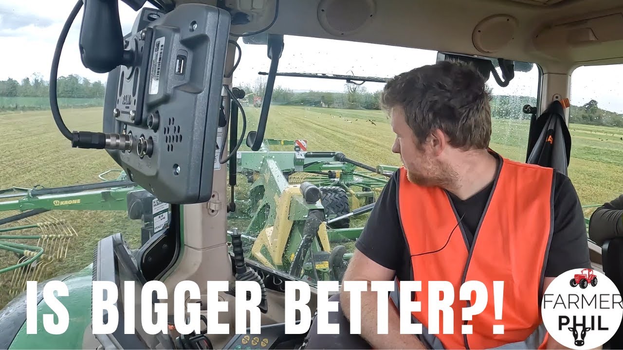 CAN I MASTER A 4 ROTOR RAKE?! | KRONE EVENT
