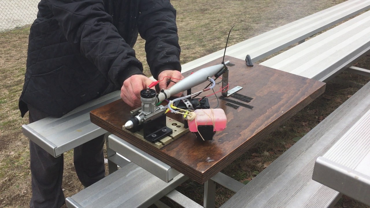 Picco .40 FAI bench run