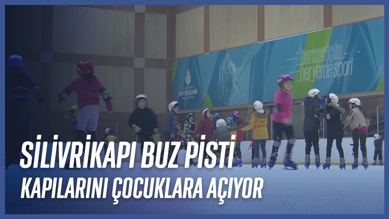 Silivrikapı’daki İstanbul’un Tek Olimpik Buz Pisti, Kapılarını Çocuklara Açtı
