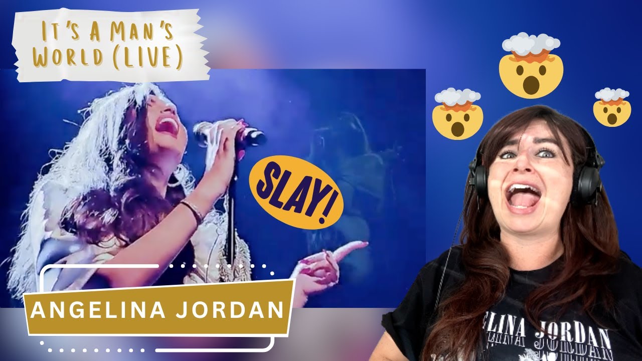 Angelina Jordan - It's A Man's World (Live) - Vocal Coach Reaction & Analysis