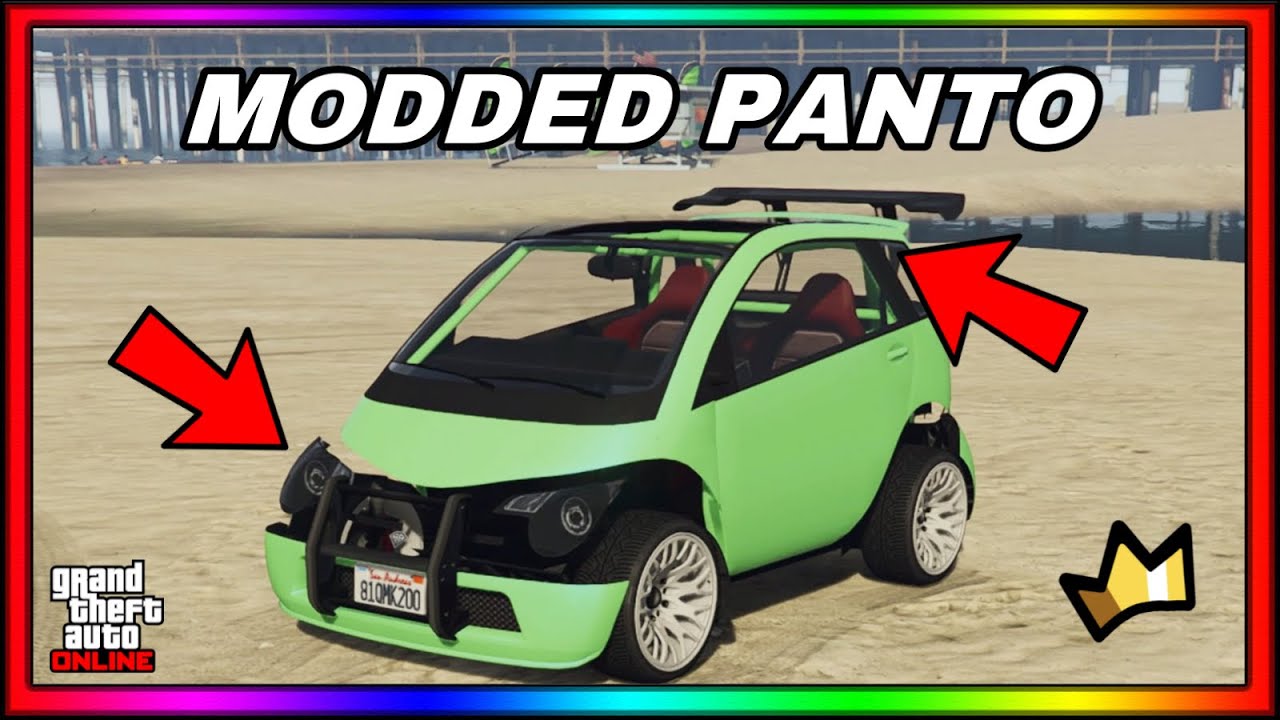 GTA 5 ONLINE - SOLO HOW TO GET MODDED PANTO WITH INVISIBLE PARTS TUTORIAL (1.66)
