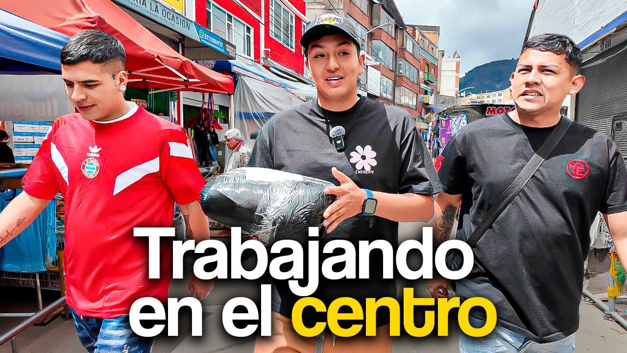 UN DÍA TRABAJANDO en el CENTRO | Camisetas de FUTBOL