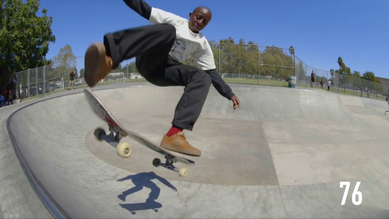 100 Kickflips In The Reynolds G6 with Kader Sylla