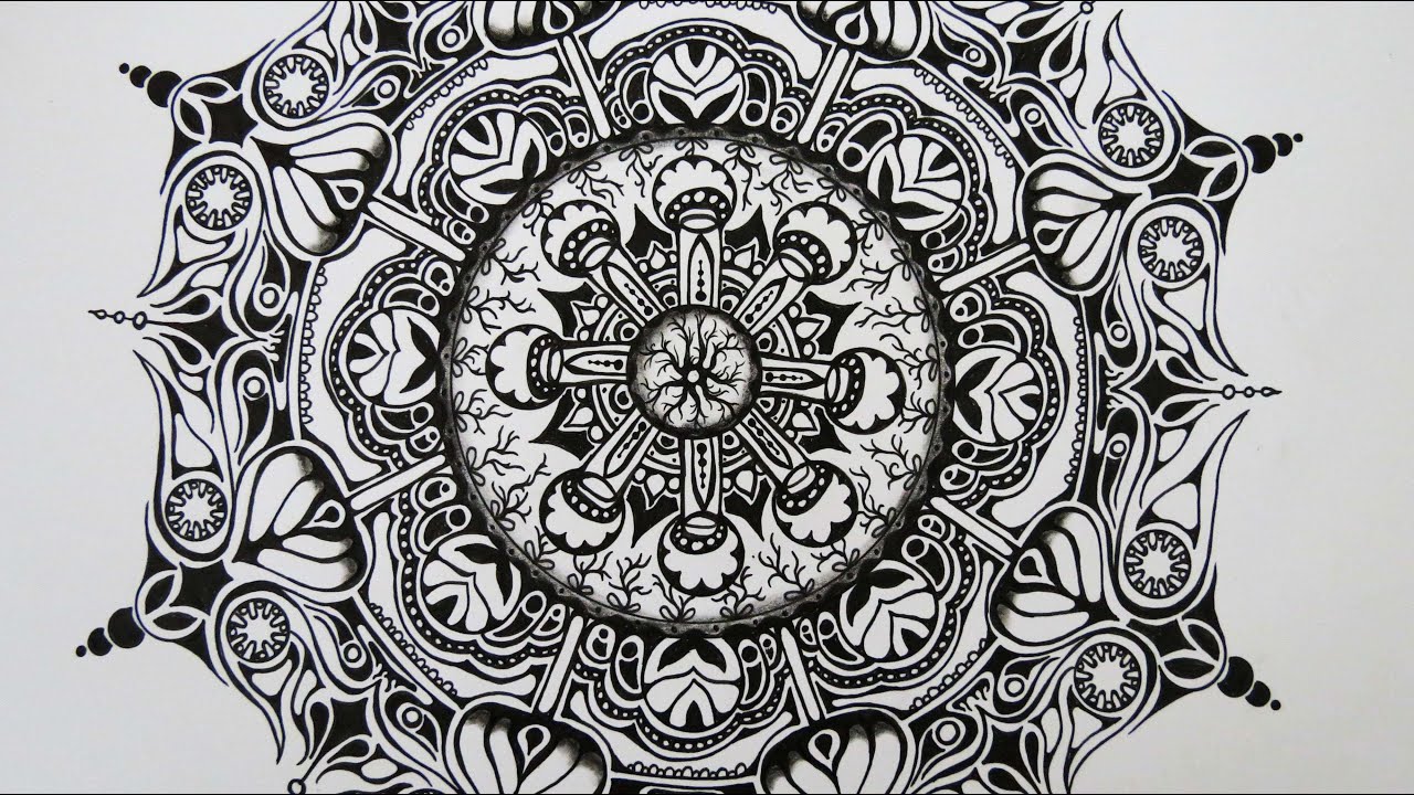 Zentangle Inspired Art #16
