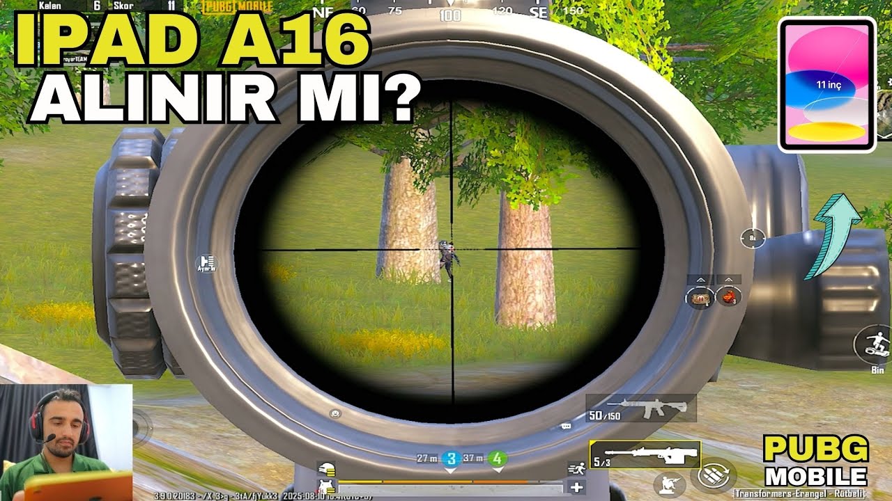IPAD A16 KAÇ FPS? KASMA DONMASI VAR MI? PUBG MOBILE TESTİ 2025 NEW UPDATE!