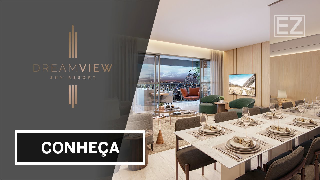 Dream View Sky Resort | Conhe&ccedil;a o apartamento decorado de 93 m&sup2;