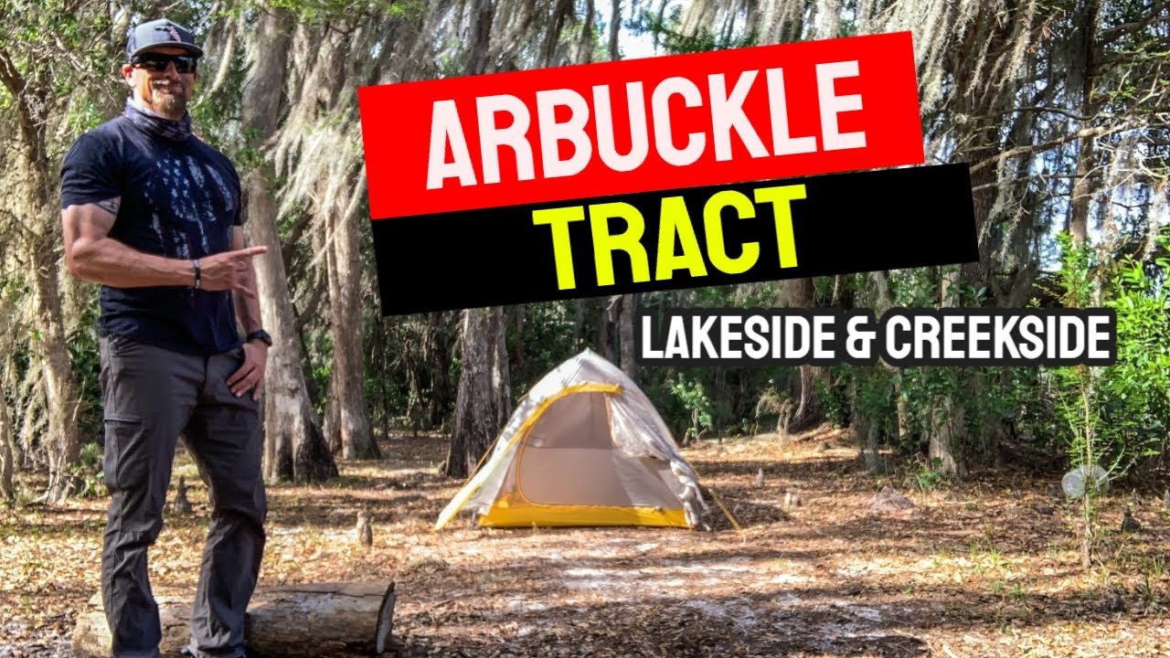 Primitive Camping Florida | Lake Wales Ridge State Forest | Arbuckle Tract | Lakeside Campsite
