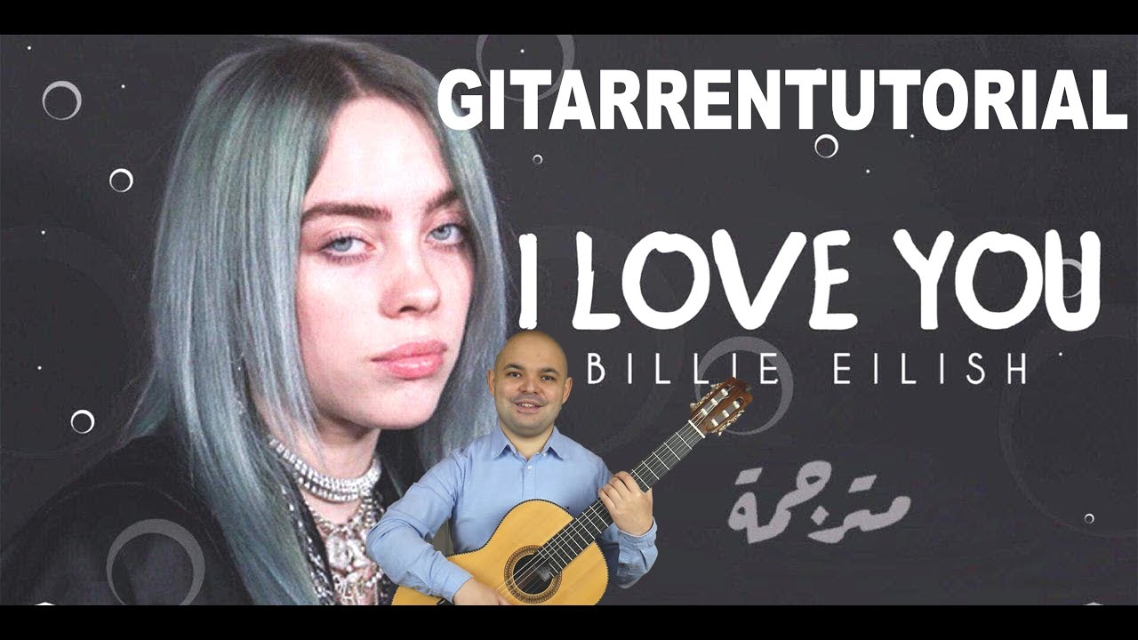 BILLIE EILISH - i love you  | EINFACHES GITARRENTUTORIAL | GUITAR