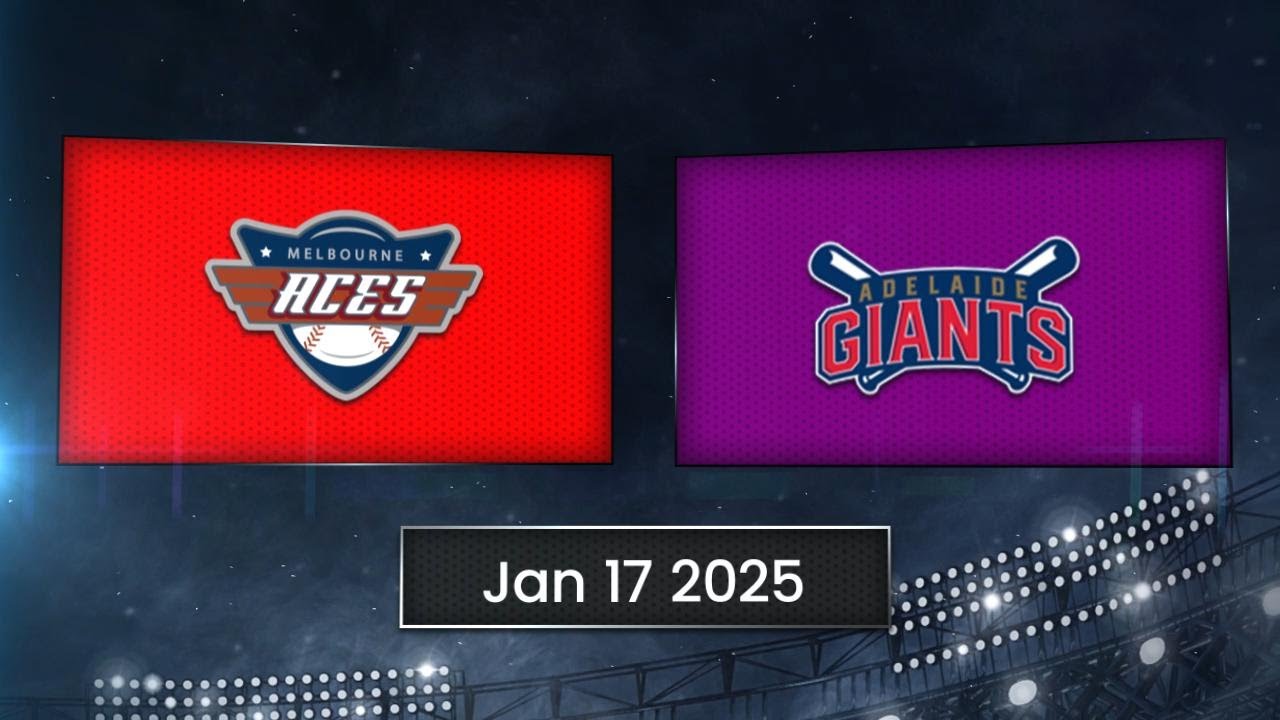 Melbourne Aces vs. Adelaide Giants - Condensed Game