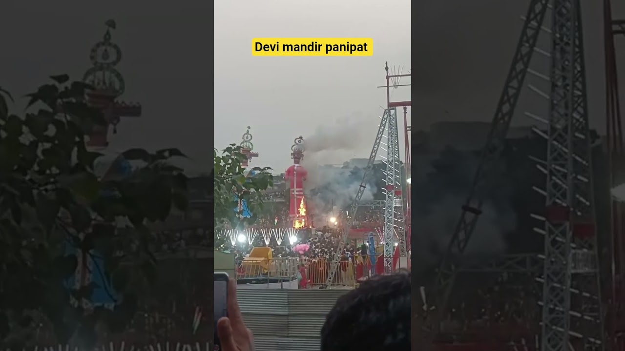 panipat devi mandir Dussehra